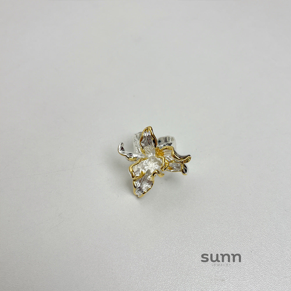 Alliyah Sculptural Iris Ring [UDFREPPA]
