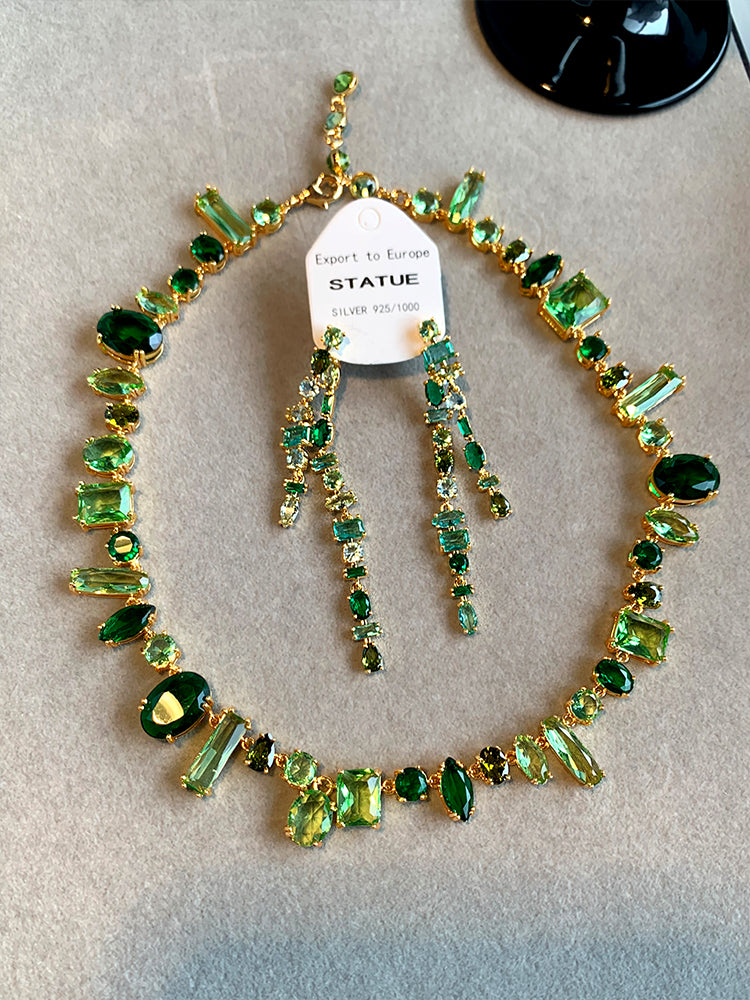 Allura Candy Green Gemstone Collection [W53A5Z22]