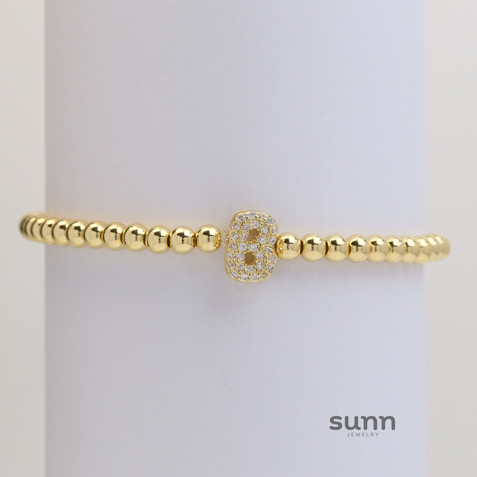 Aloni Bubble Letter Bracelet [OKZ535E0]