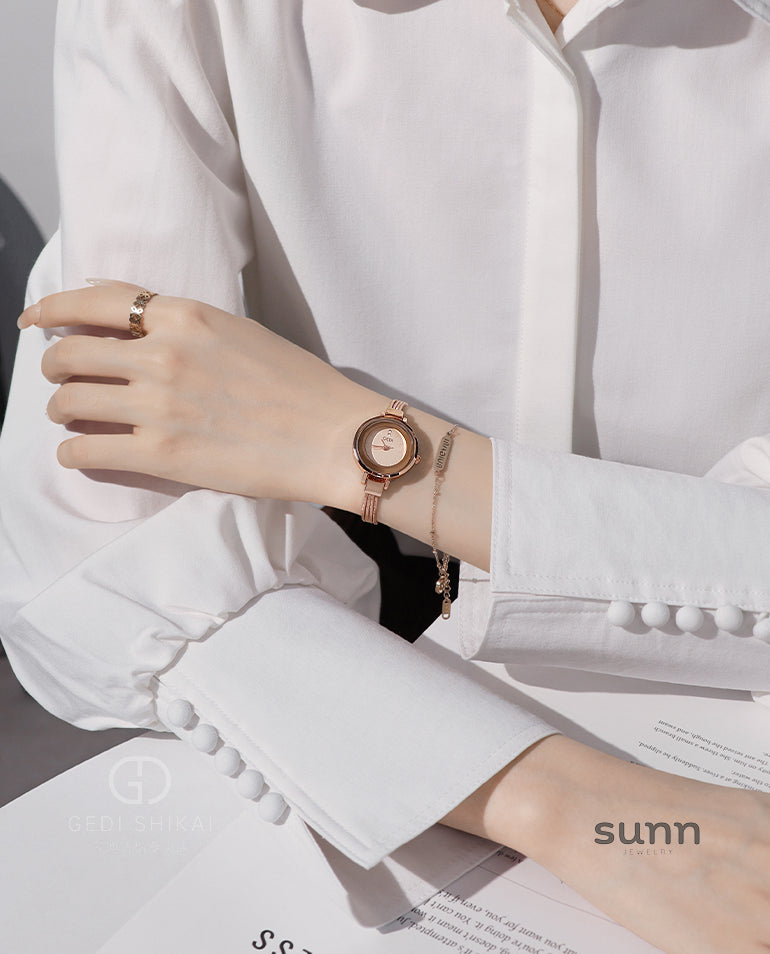Aloni Elegant Bracelet Watch [TQLECNMV]