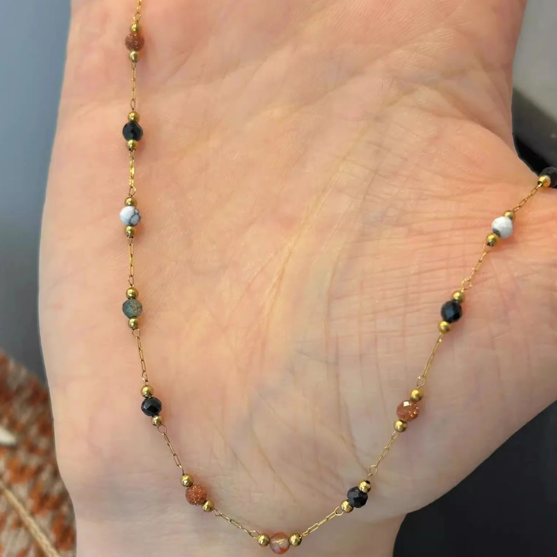 Alta Beaded Star Necklace