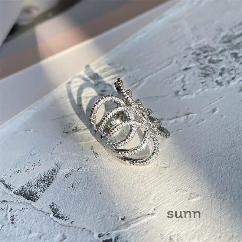 Alta Zircon Slim Band Ring [PVVUSL5R]