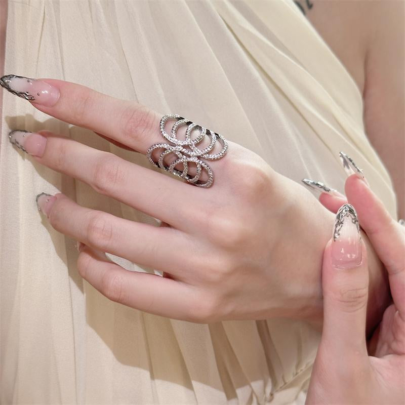Alta Zircon Slim Band Ring [TIK1ICMV]