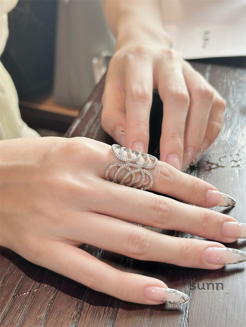 Alta Zircon Slim Band Ring [C6MZPVJJ]