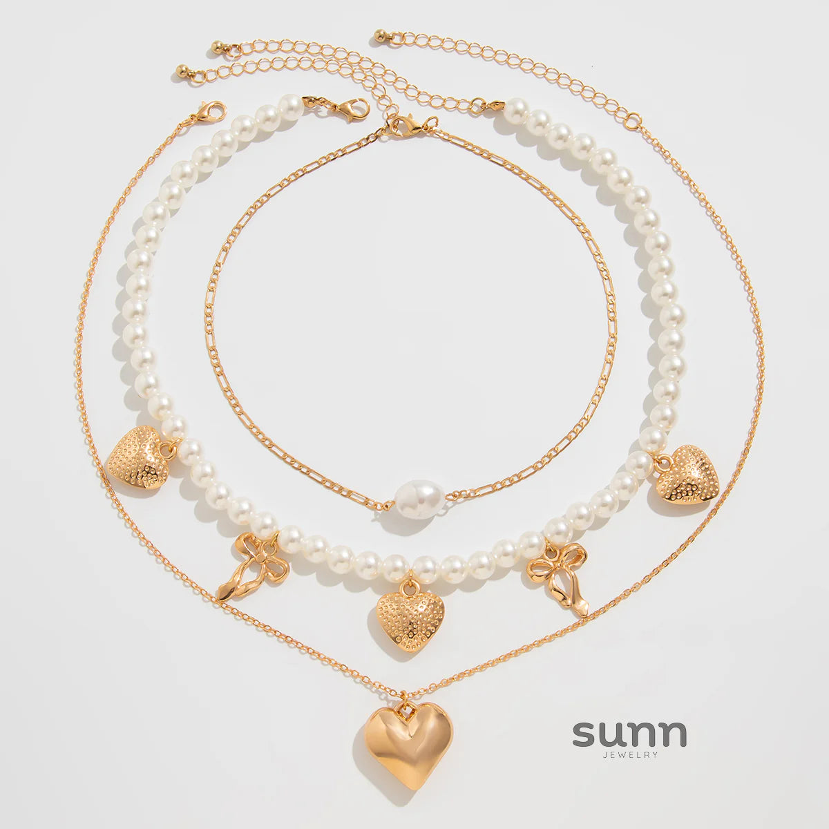 Althea Layered Ocean Necklace Set