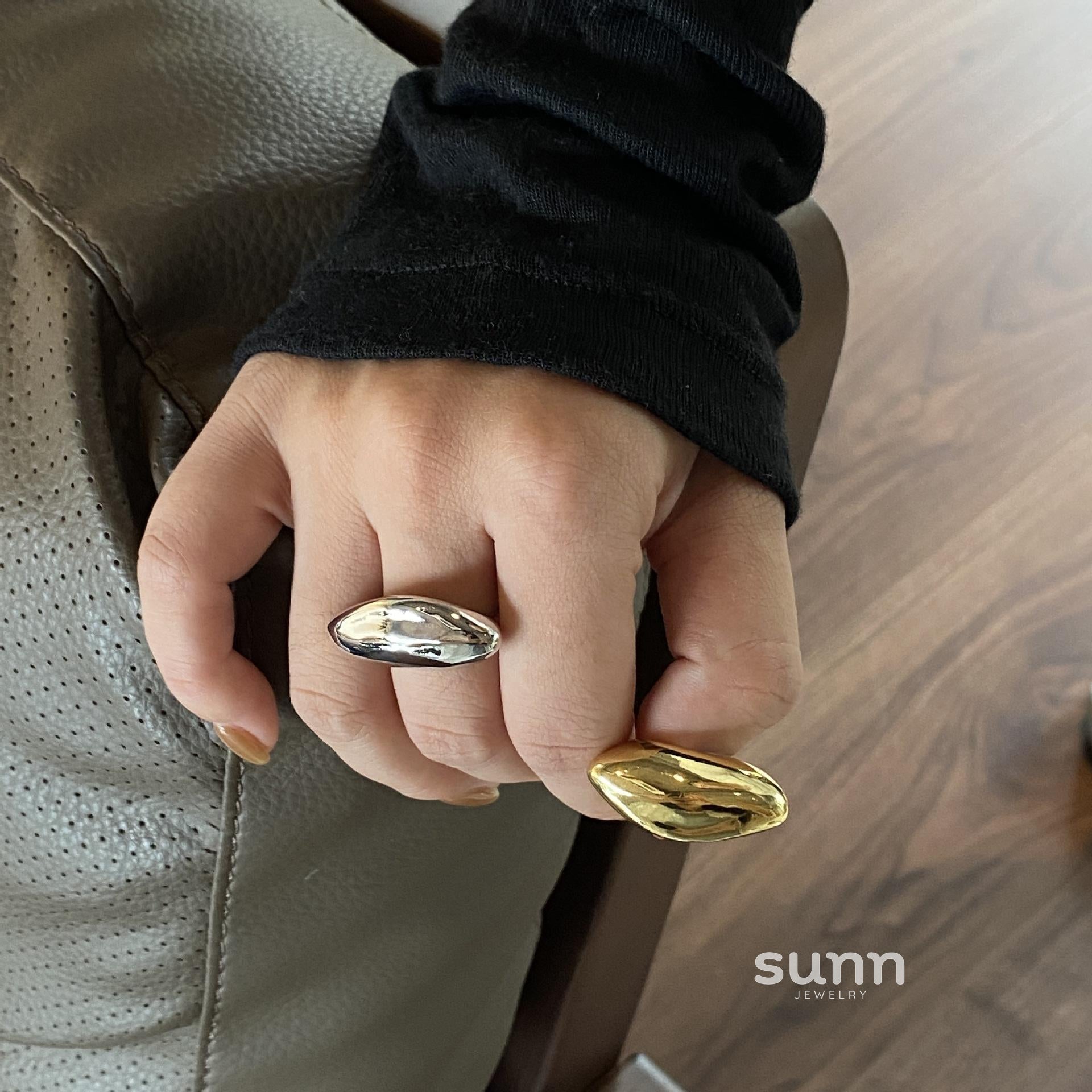 Aly Open Geometric Ring [Y6VXVL78]