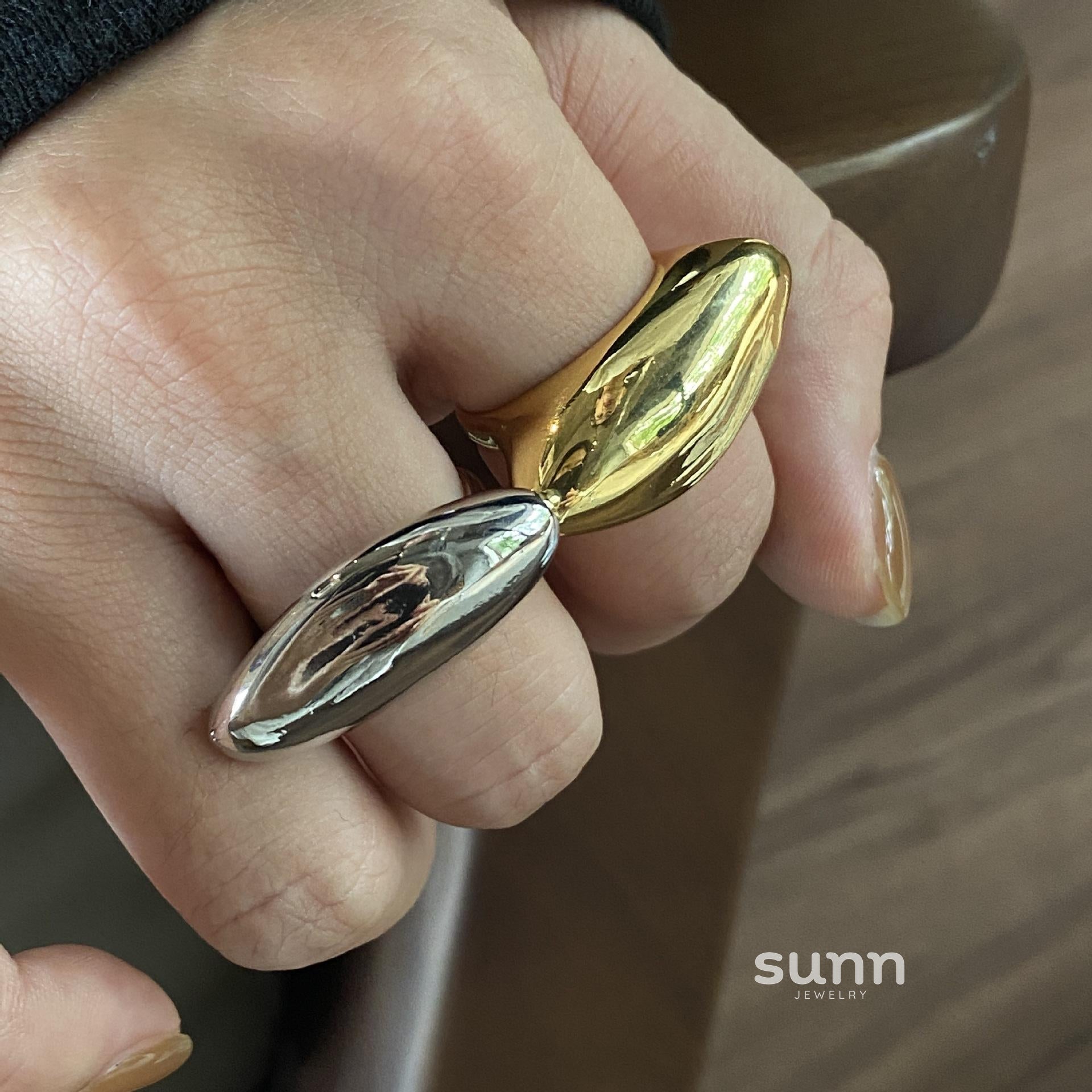Aly Open Geometric Ring [KDXZO6ZH]