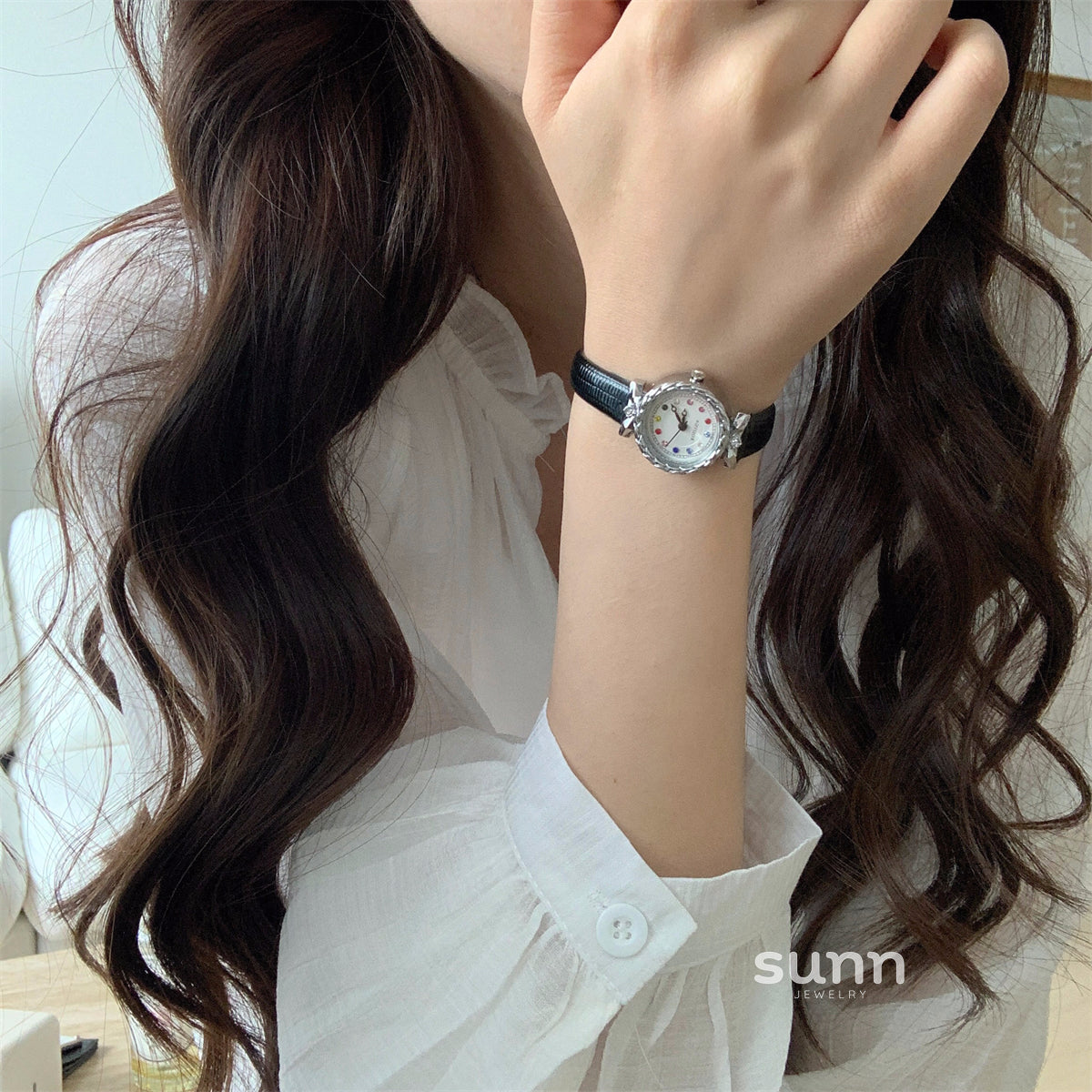 Alyanna Crystal Dainty Watch [IL4EGFZX]