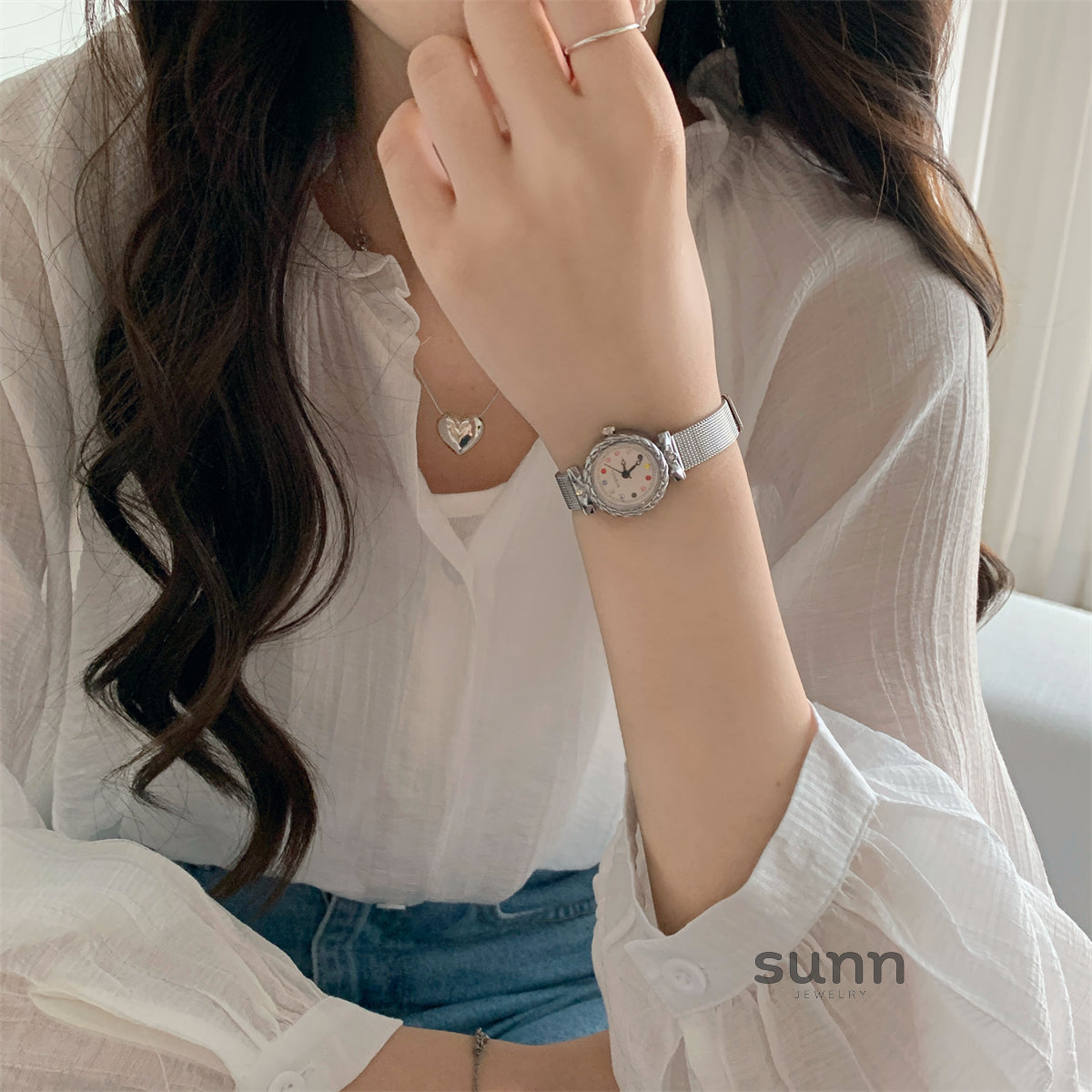 Alyanna Crystal Dainty Watch [MADAJO5W]
