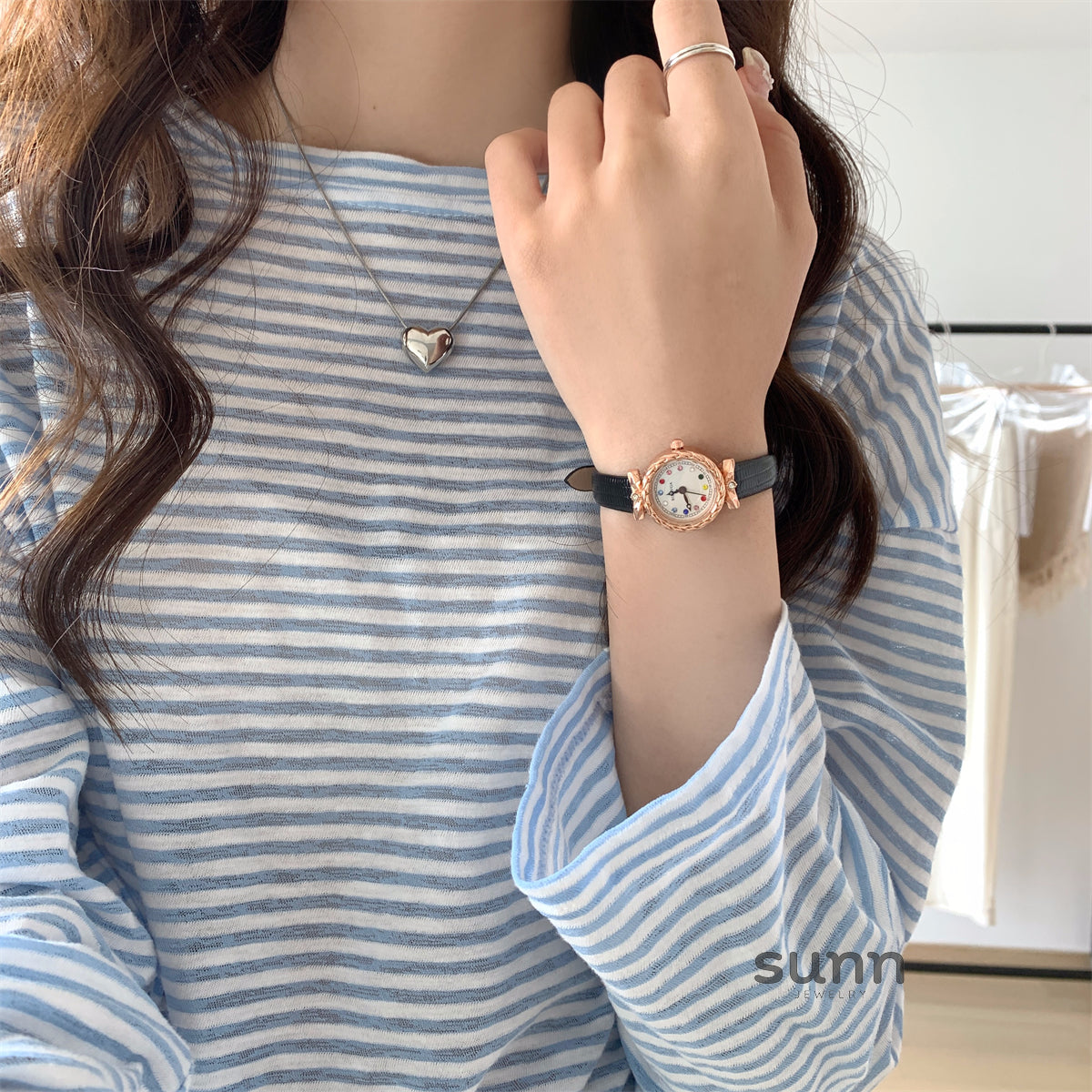 Alyanna Crystal Dainty Watch [ET7V3HLE]