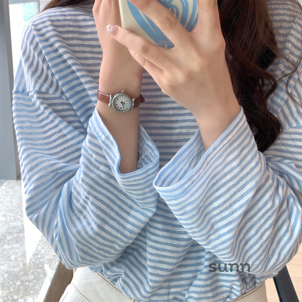 Alyanna Crystal Dainty Watch [S8CNLNF8]