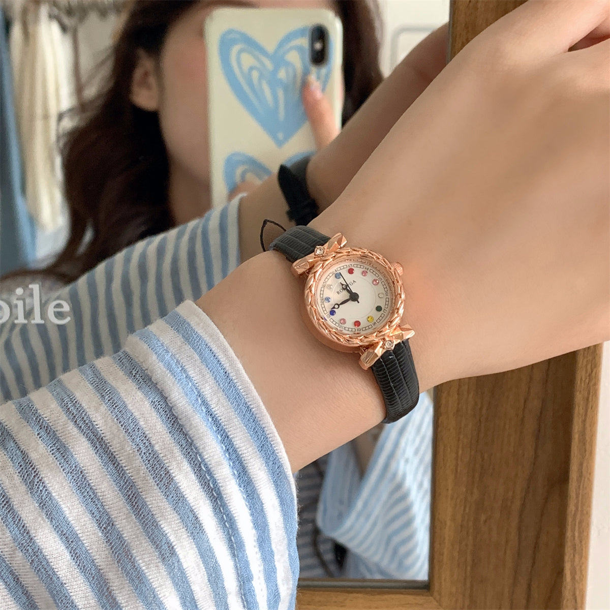 Alyanna Crystal Dainty Watch [8YWV9DHY]