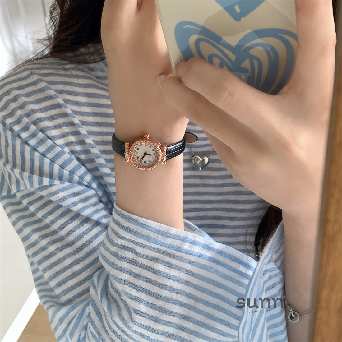 Alyanna Crystal Dainty Watch [8YWV9DHY]