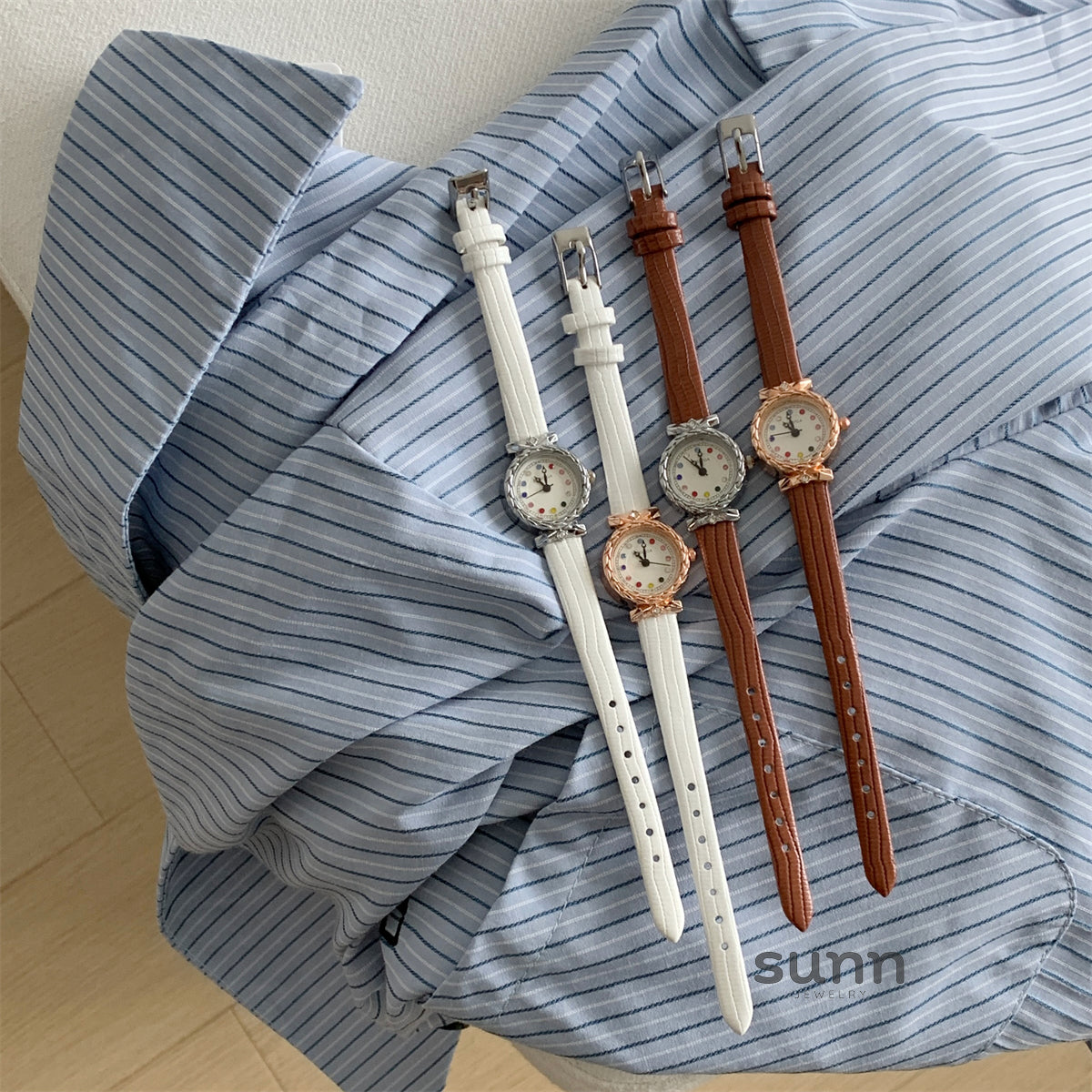 Alyanna Crystal Dainty Watch [VECT9YNA]