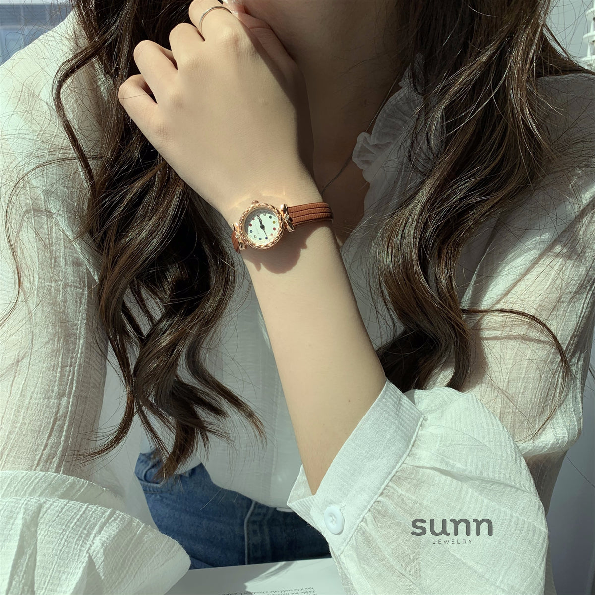 Alyanna Crystal Dainty Watch [CN67S8U7]