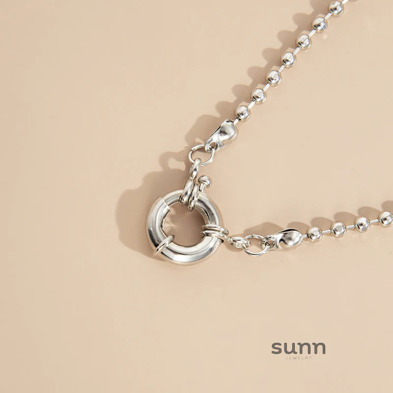 Alyson Cross Lock Bracelet Set
