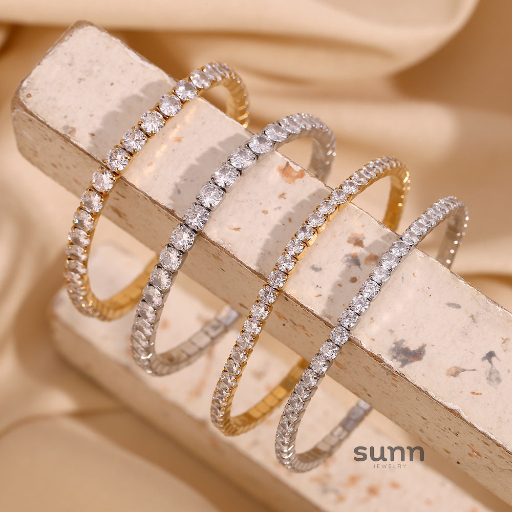 Alyssandra Delicate Zircon Bracelet [W36PLA0Z]