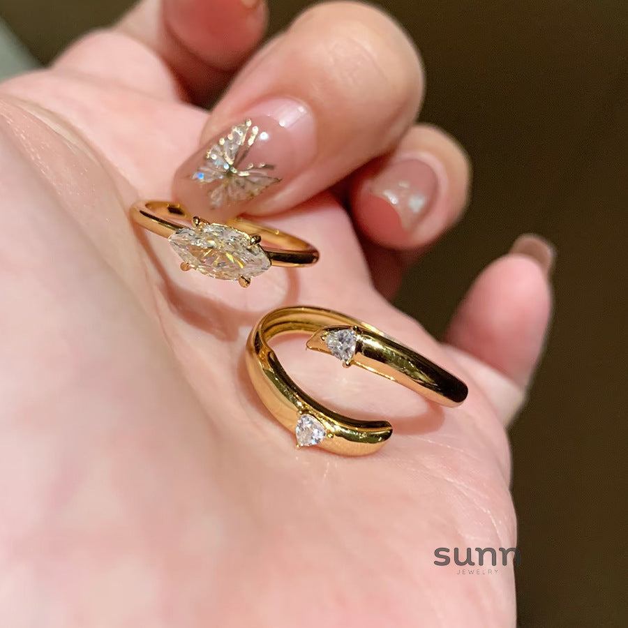 Alyssandra Marquise Stackable Ring [XFVU9YRX]
