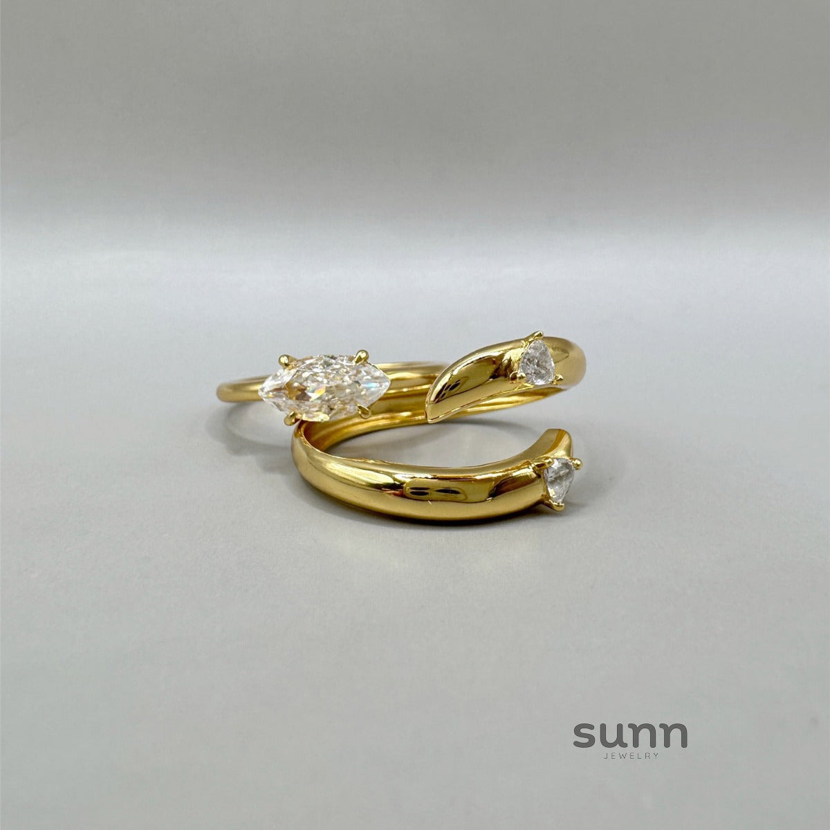 Alyssandra Marquise Stackable Ring [HPHY4N2C]