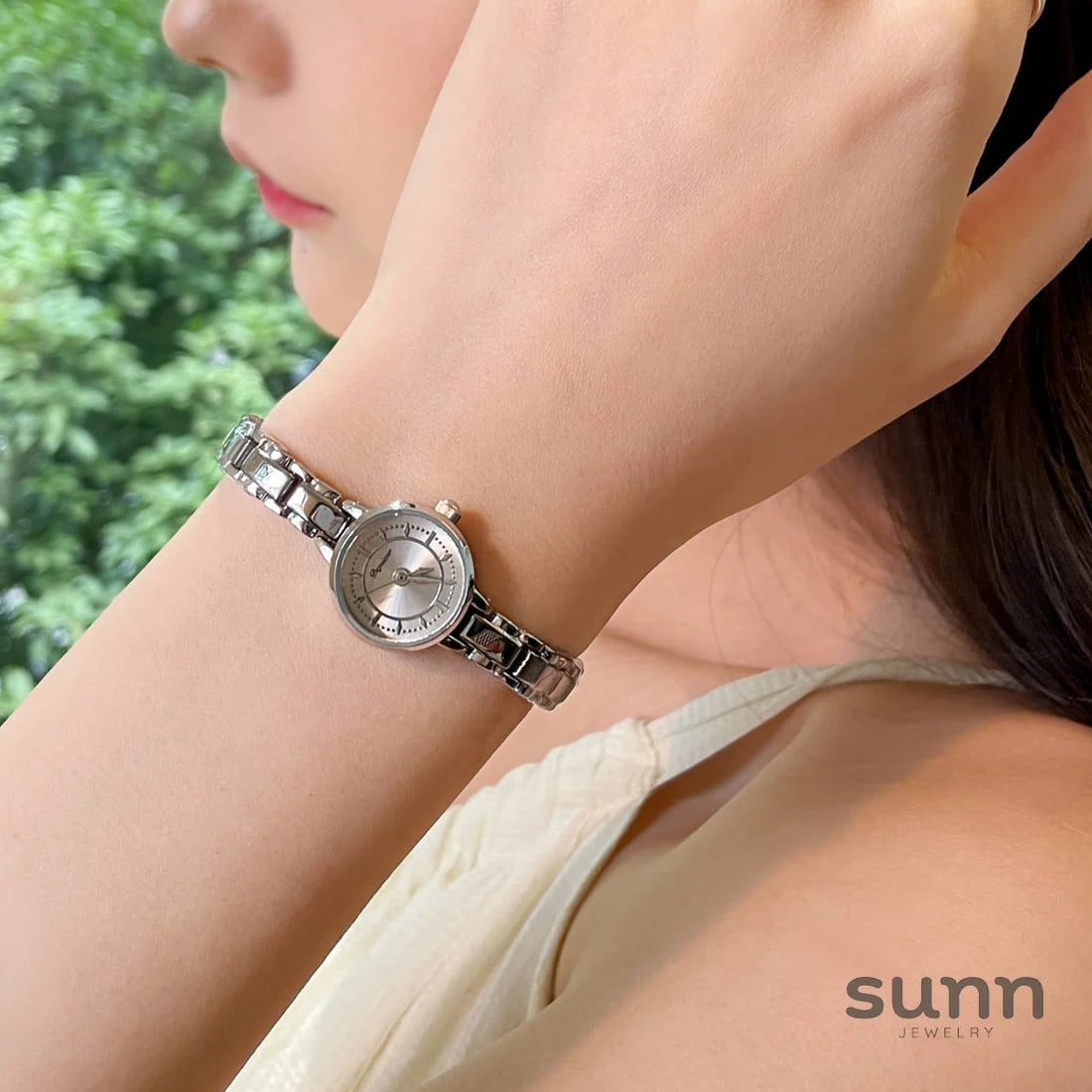 Alyvia Petite Link Watch