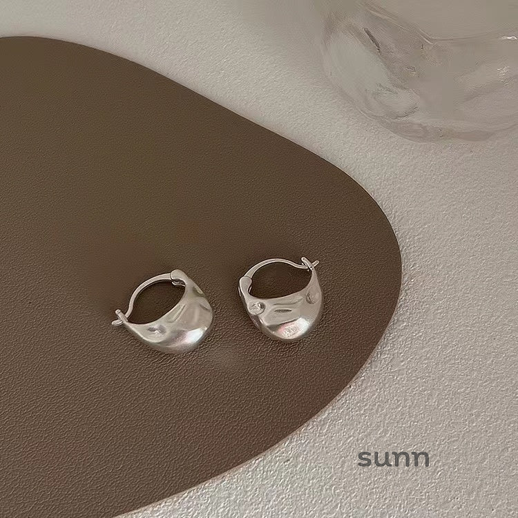 Amada Irregular Metal Earrings