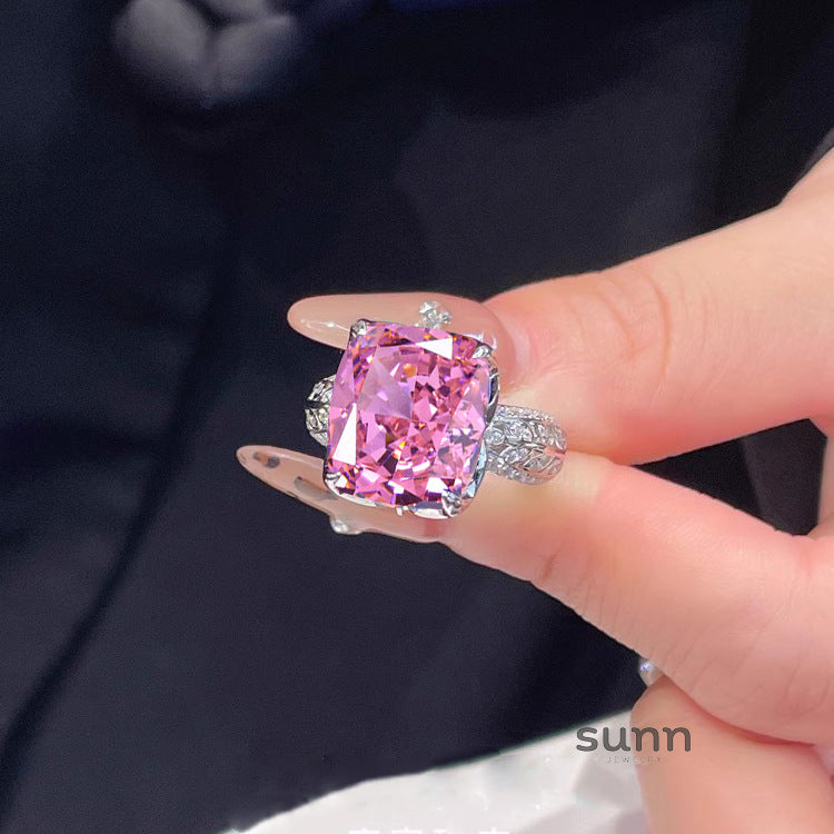Amaiya Ice Flower Crystal Ring [FZ104T5W]