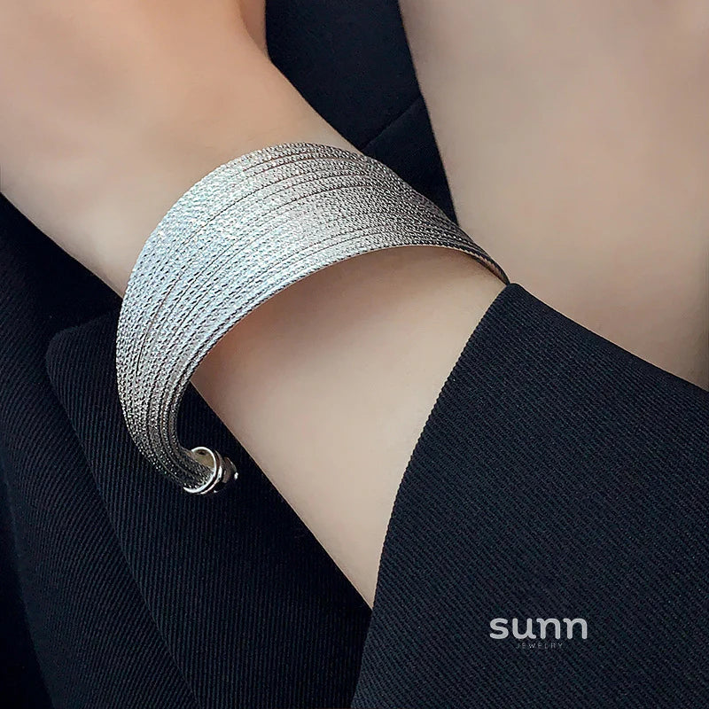 Amara Wide Statement Bracelet