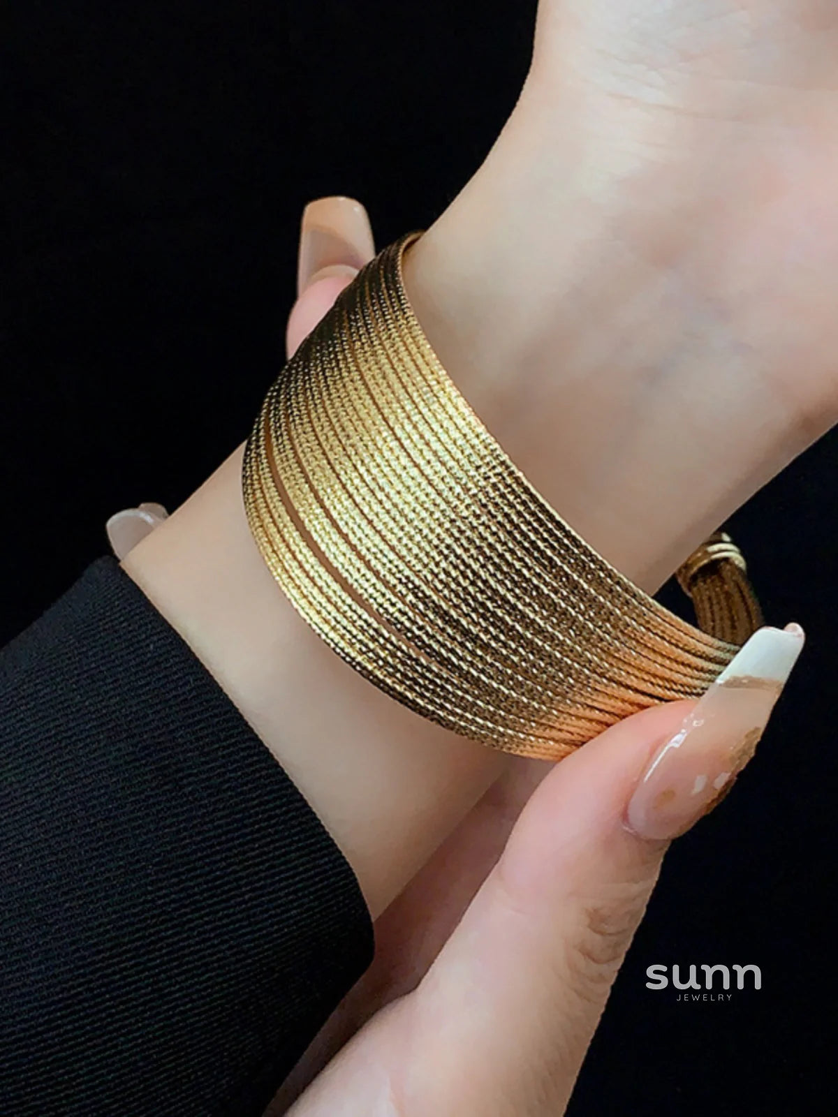 Amara Wide Statement Bracelet