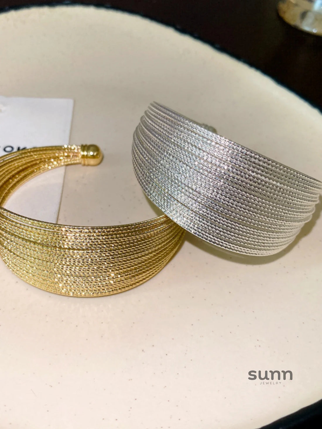 Amara Wide Statement Bracelet