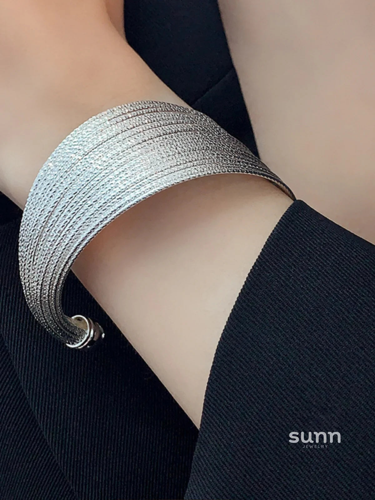 Amara Wide Statement Bracelet