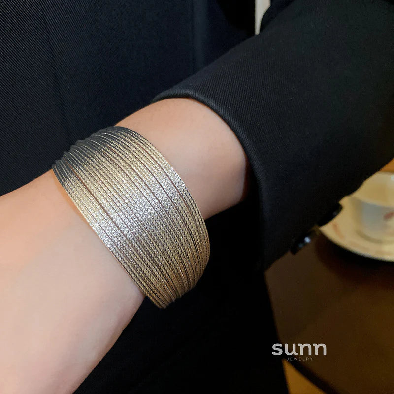 Amara Wide Statement Bracelet
