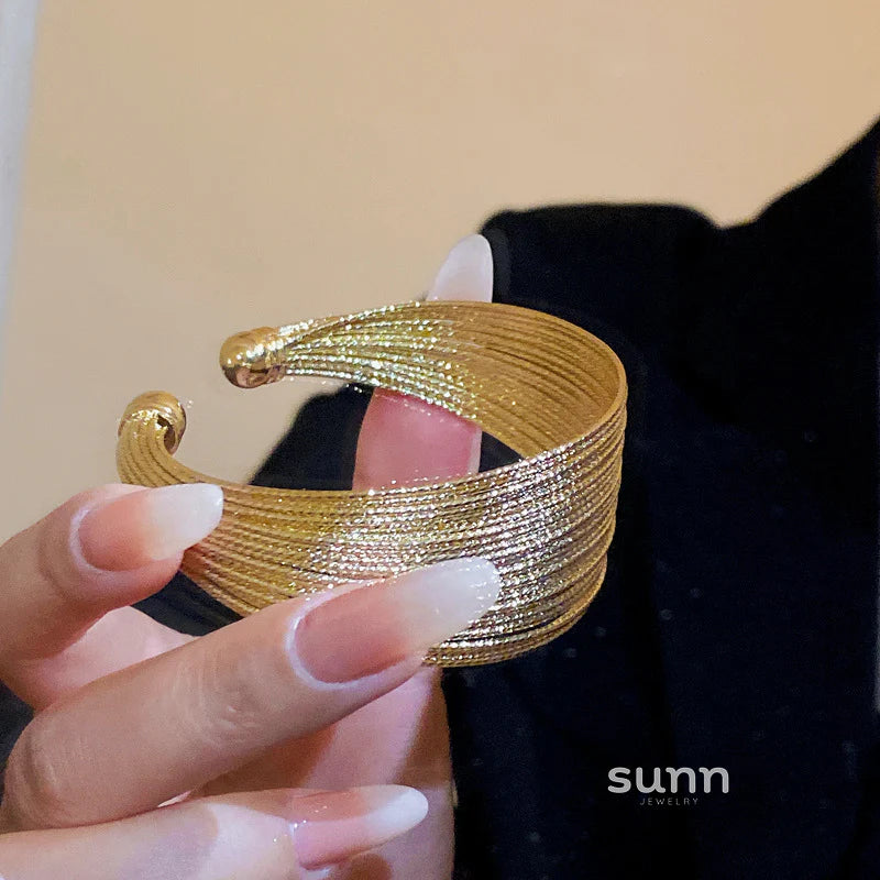 Amara Wide Statement Bracelet