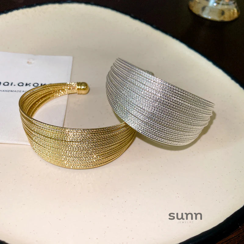 Amara Wide Statement Bracelet