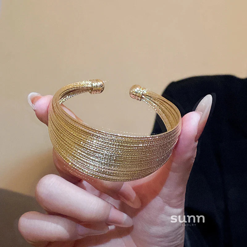 Amara Wide Statement Bracelet