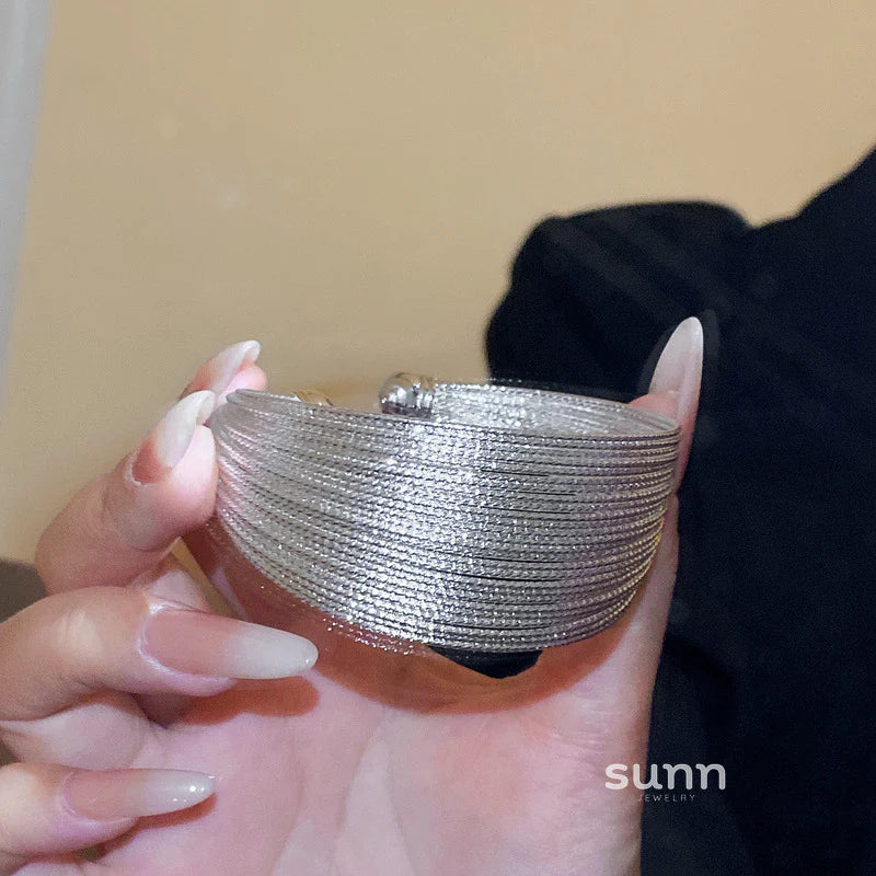 Amara Wide Statement Bracelet