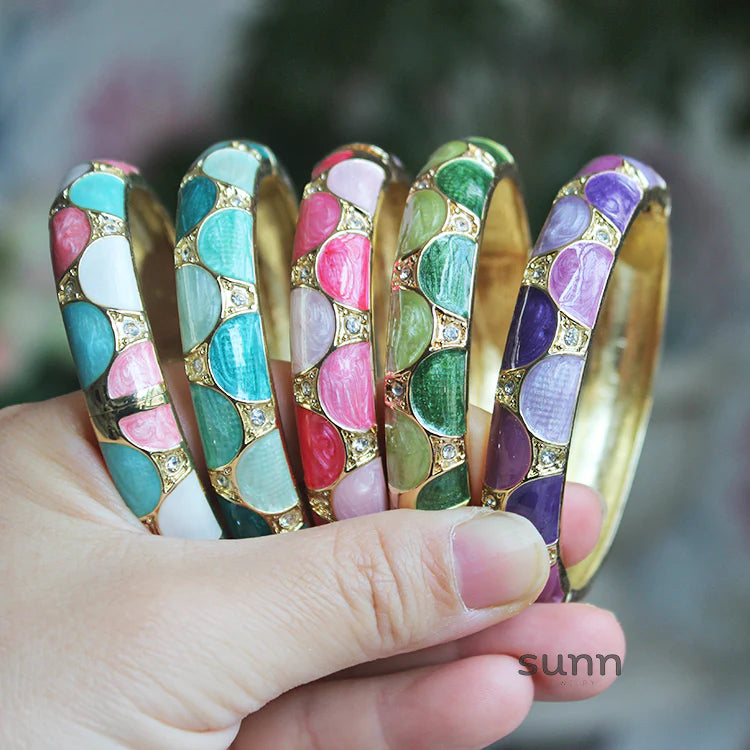 Amarachi Delicate Enamel Bracelet