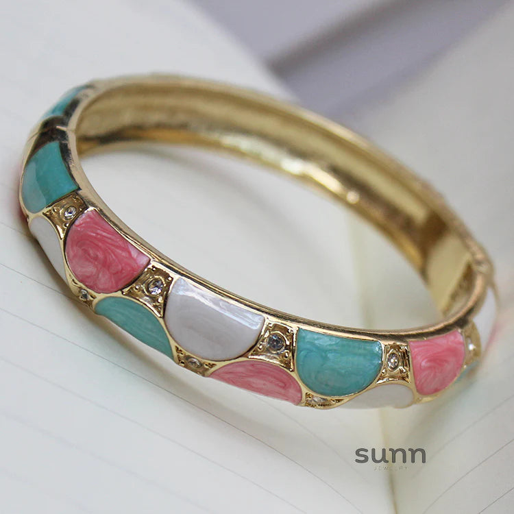 Amarachi Delicate Enamel Bracelet