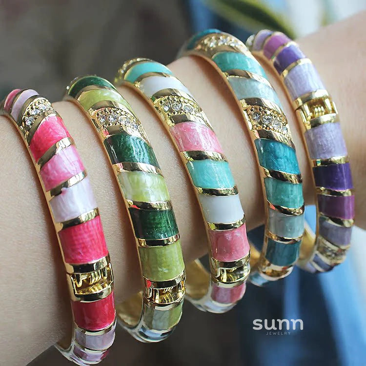 Amarachi Delicate Enamel Bracelet