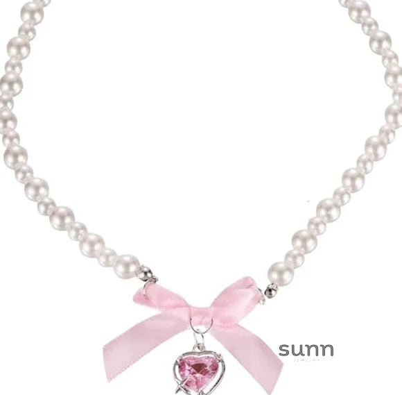 Amaree Princess Bow Necklace