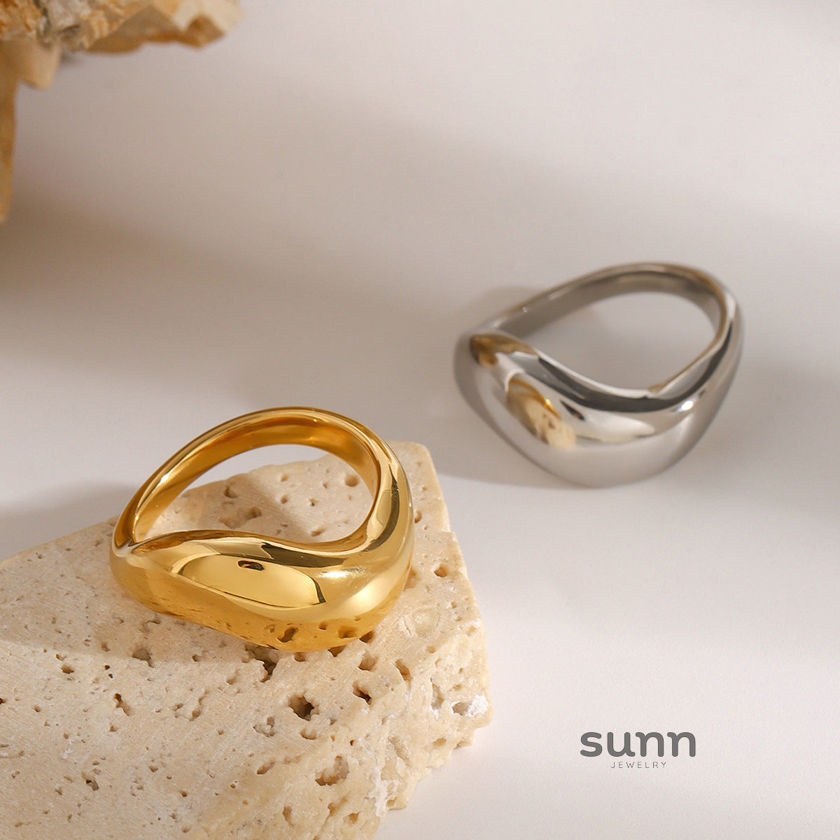 Amaria Chunky Geometric Ring [0JUTXSI5]