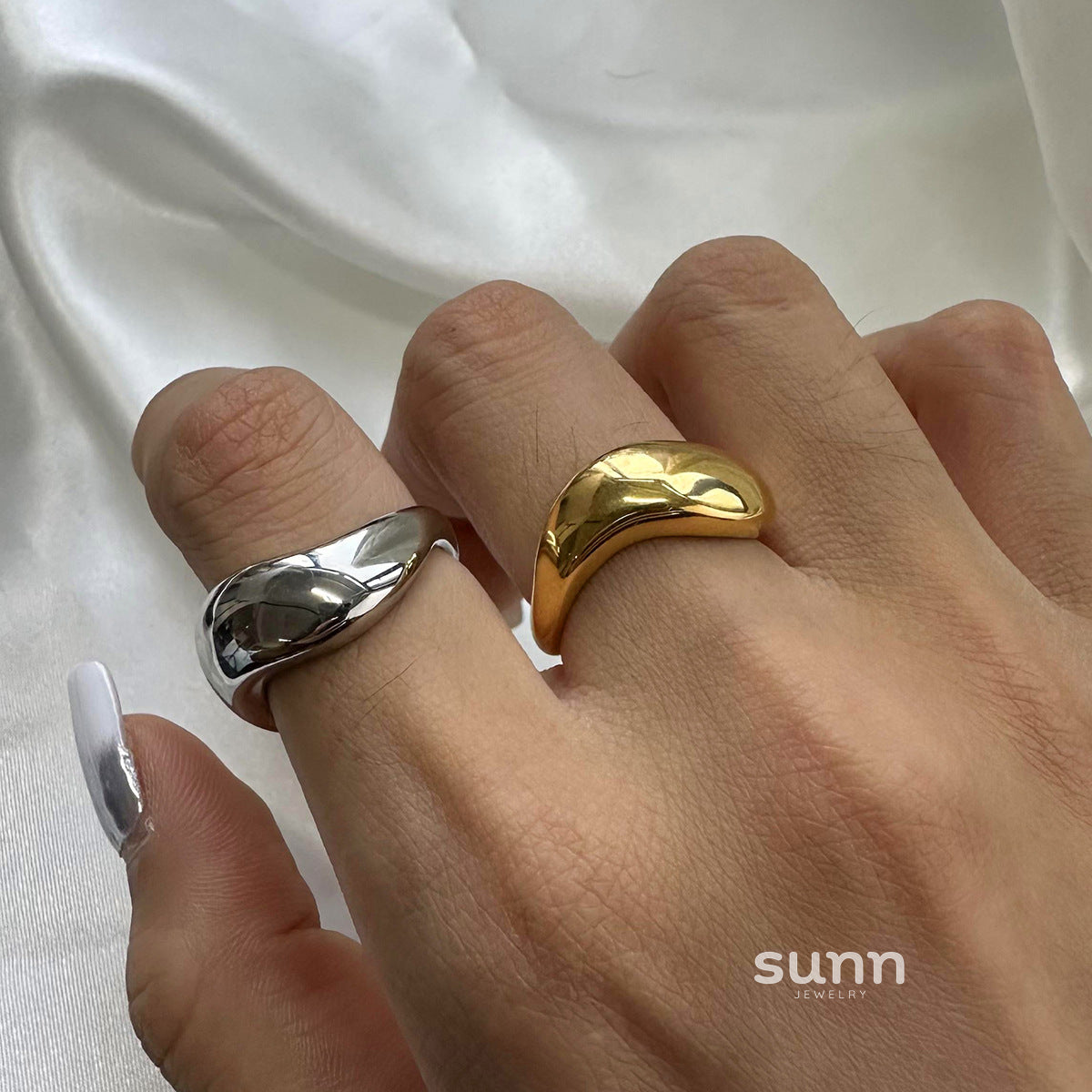 Amaria Chunky Geometric Ring [AMPDA4XF]