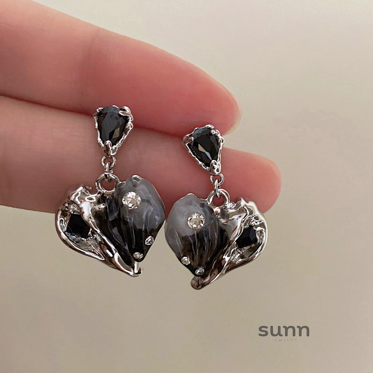 Amariana Y2K Heart Earrings [KZCDEO93]