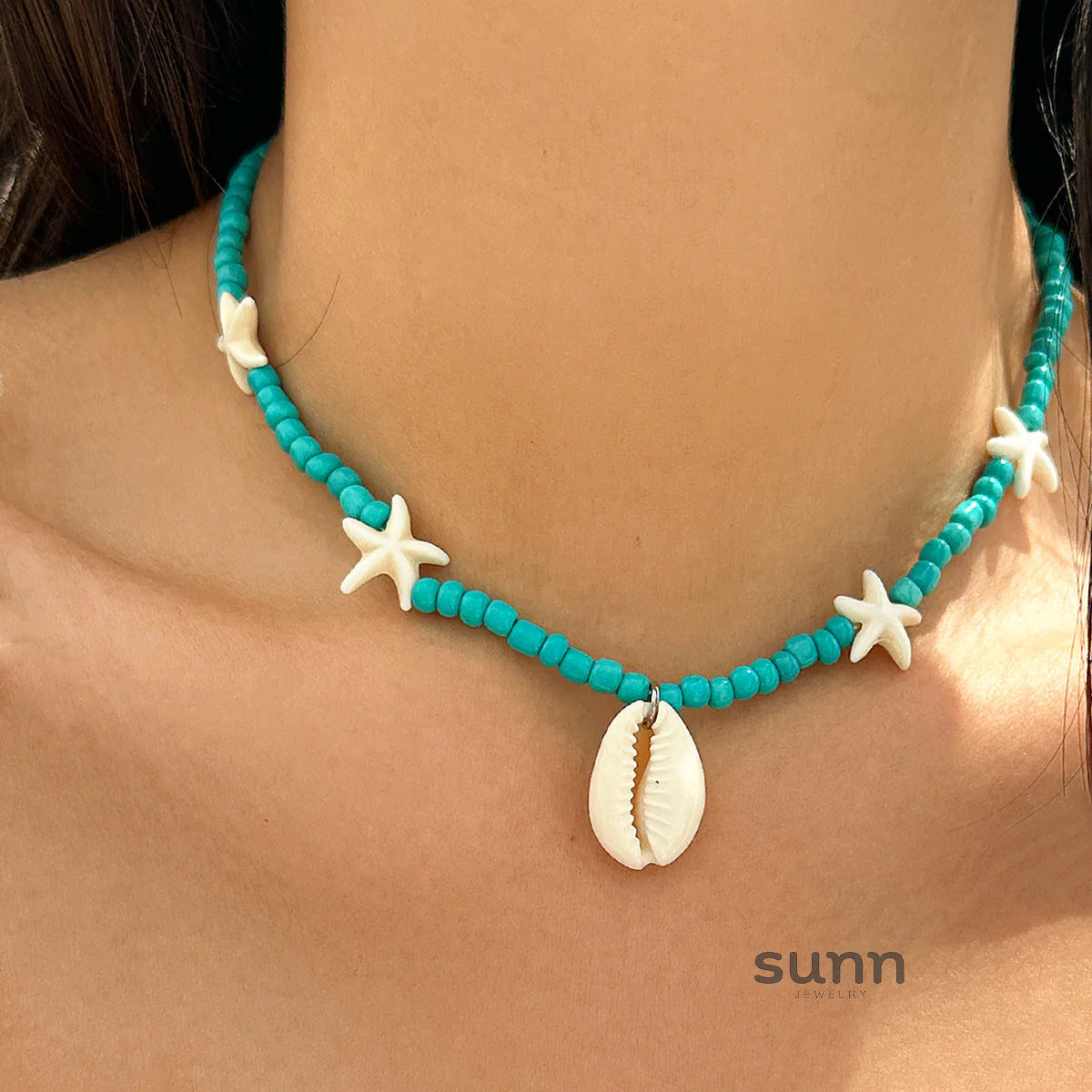 Amarianna Ocean Charm Necklace