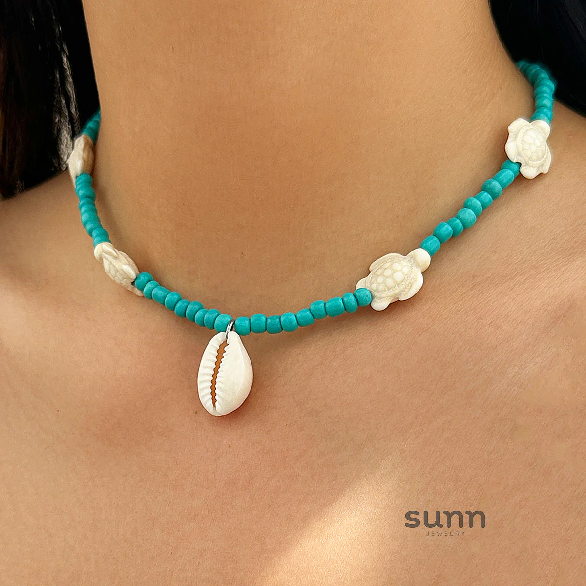 Amarianna Ocean Charm Necklace