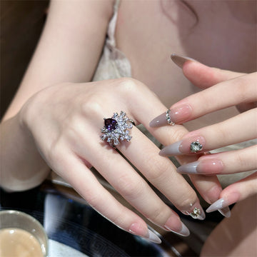 Amarianna Purple Gemstone Ring [AOZND3BU]