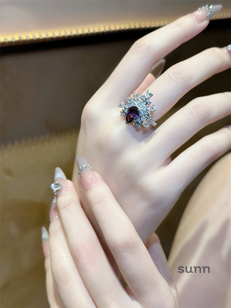 Amarianna Purple Gemstone Ring [Y4UDKJEN]