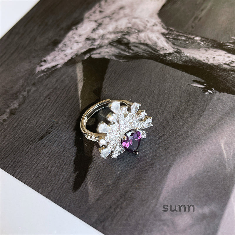 Amarianna Purple Gemstone Ring [PFRVMC5R]
