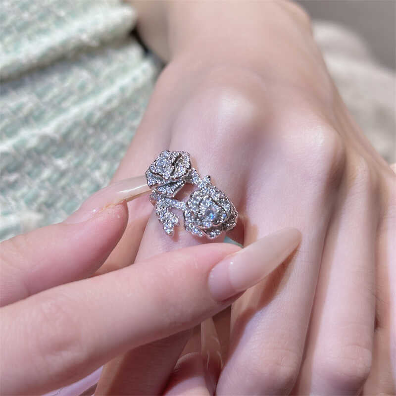 Amarianna Zircon Camellia Ring [CMGE7SSJ]