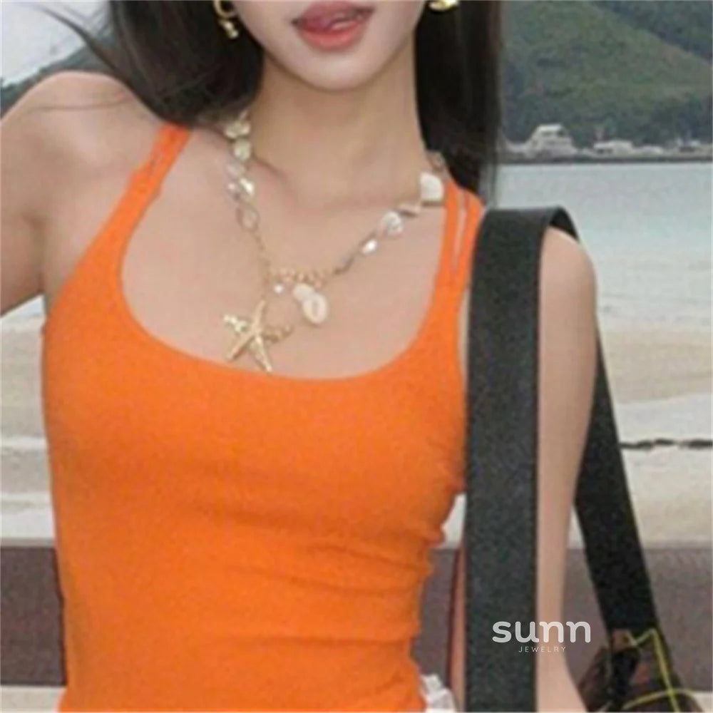 Amarissa Starfish Shell Necklace