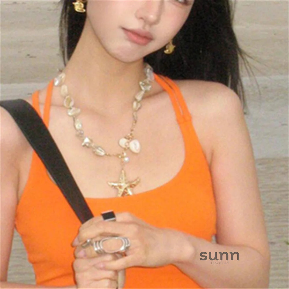 Amarissa Starfish Shell Necklace